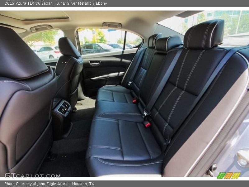 Lunar Silver Metallic / Ebony 2019 Acura TLX V6 Sedan
