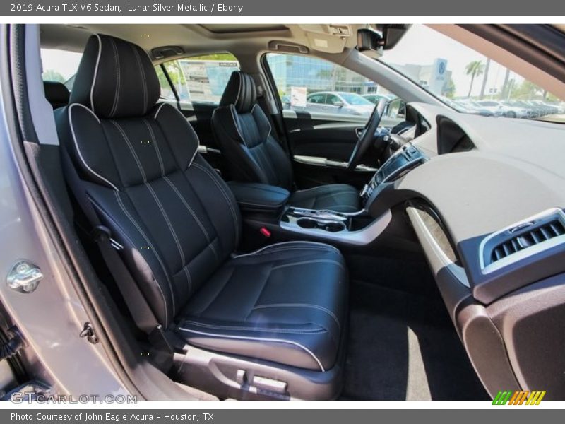 Lunar Silver Metallic / Ebony 2019 Acura TLX V6 Sedan