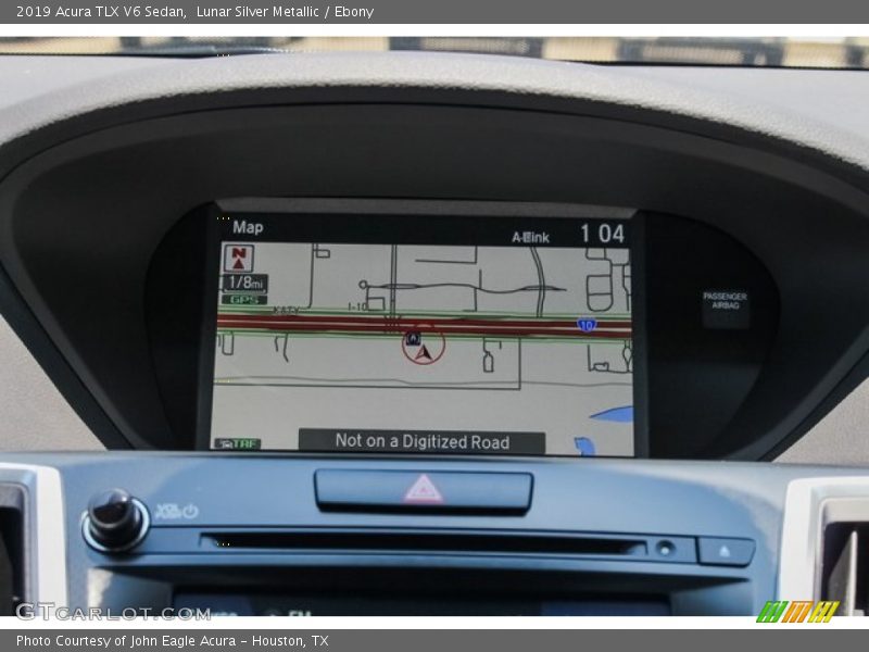 Lunar Silver Metallic / Ebony 2019 Acura TLX V6 Sedan