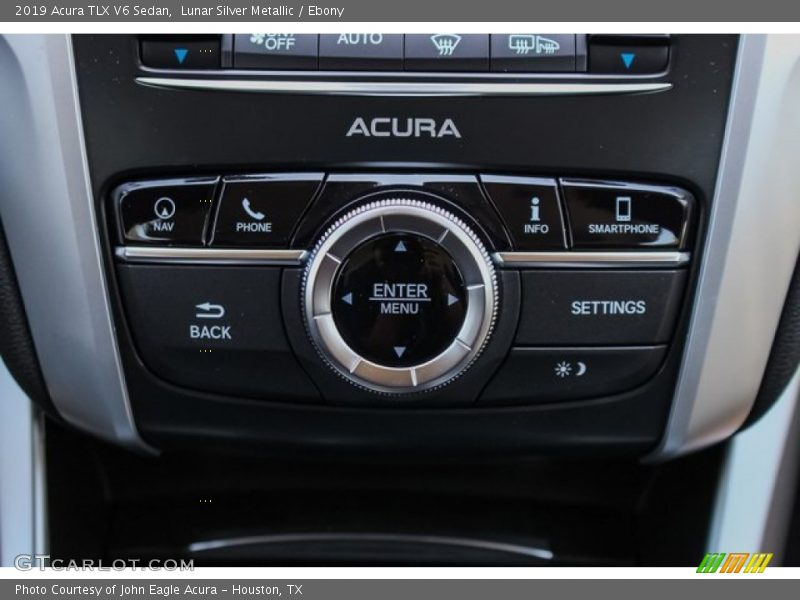 Lunar Silver Metallic / Ebony 2019 Acura TLX V6 Sedan