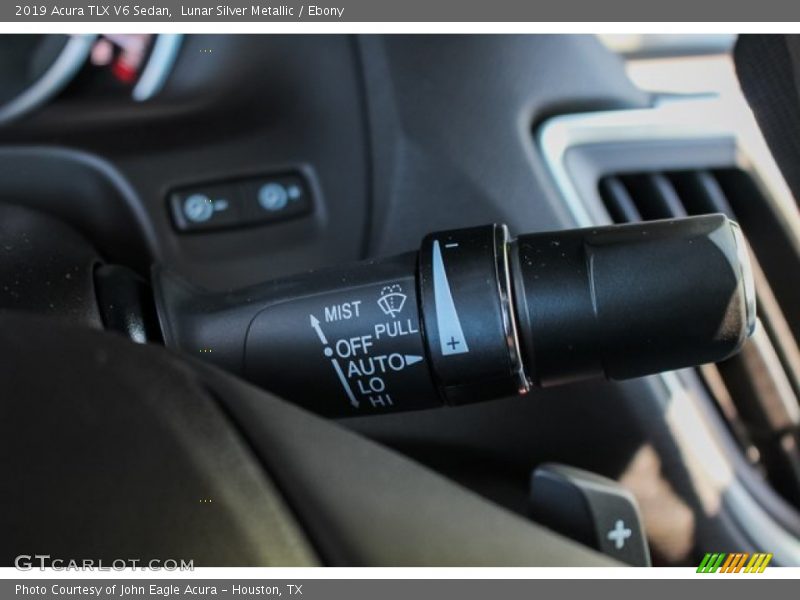 Lunar Silver Metallic / Ebony 2019 Acura TLX V6 Sedan