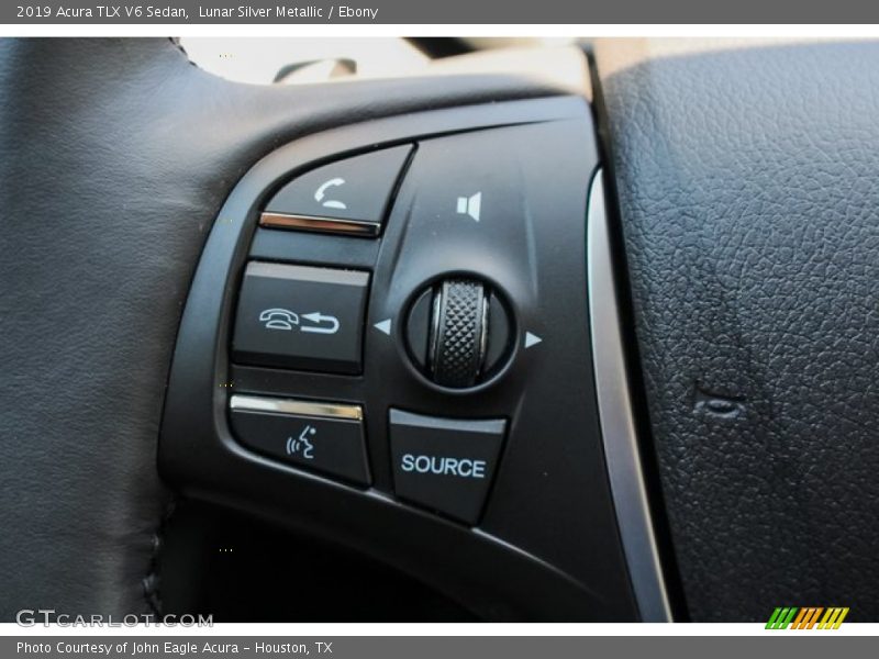 Lunar Silver Metallic / Ebony 2019 Acura TLX V6 Sedan