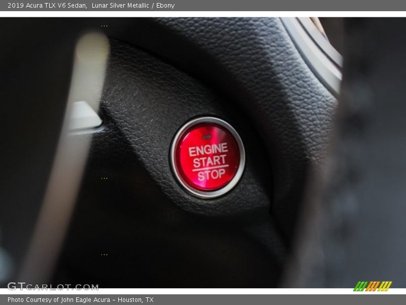 Lunar Silver Metallic / Ebony 2019 Acura TLX V6 Sedan