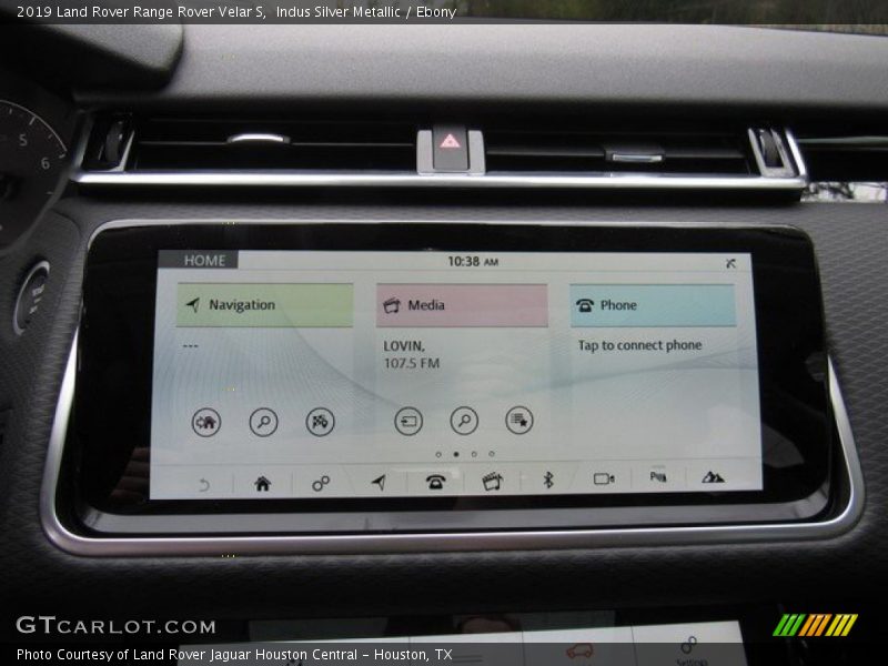 Indus Silver Metallic / Ebony 2019 Land Rover Range Rover Velar S