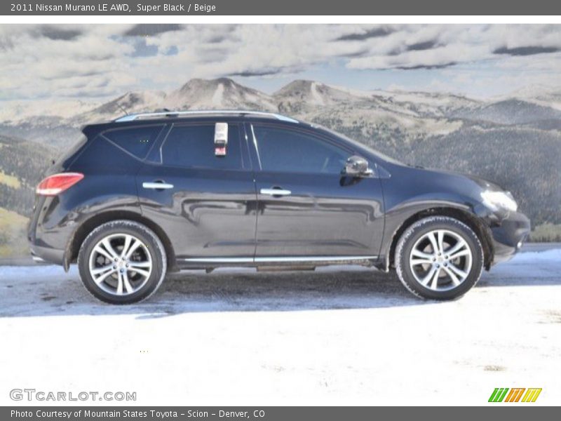 Super Black / Beige 2011 Nissan Murano LE AWD