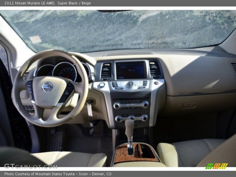 Super Black / Beige 2011 Nissan Murano LE AWD