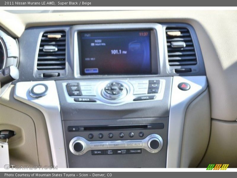 Super Black / Beige 2011 Nissan Murano LE AWD
