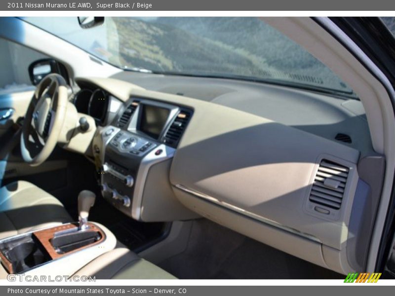 Super Black / Beige 2011 Nissan Murano LE AWD