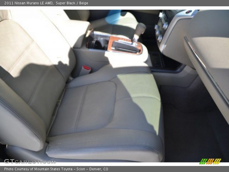 Super Black / Beige 2011 Nissan Murano LE AWD