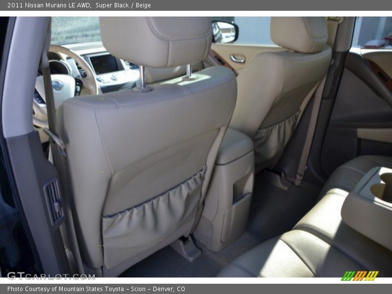 Super Black / Beige 2011 Nissan Murano LE AWD