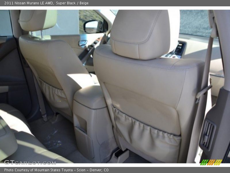 Super Black / Beige 2011 Nissan Murano LE AWD