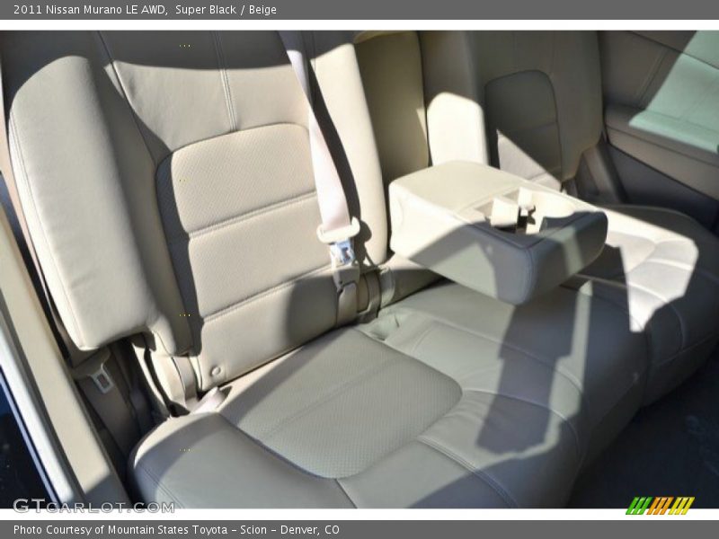 Super Black / Beige 2011 Nissan Murano LE AWD