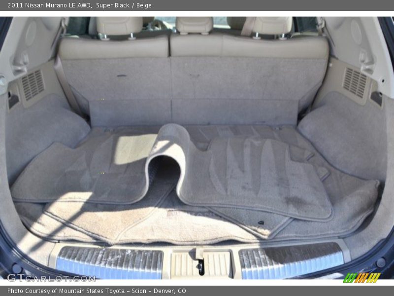 Super Black / Beige 2011 Nissan Murano LE AWD
