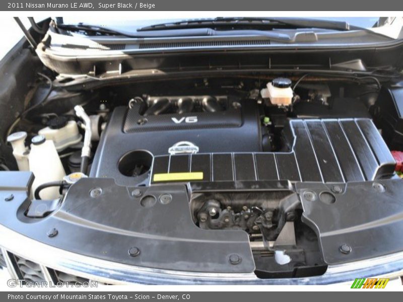 Super Black / Beige 2011 Nissan Murano LE AWD