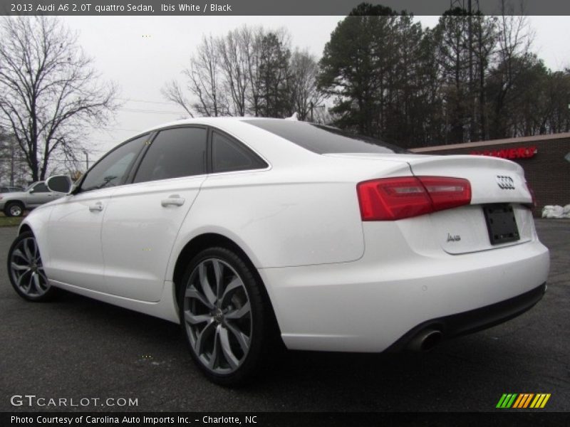 Ibis White / Black 2013 Audi A6 2.0T quattro Sedan