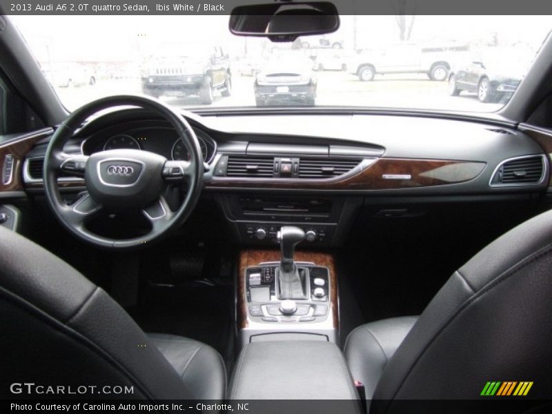 Ibis White / Black 2013 Audi A6 2.0T quattro Sedan