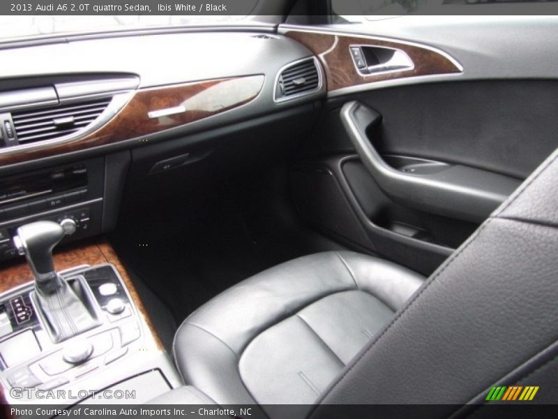 Ibis White / Black 2013 Audi A6 2.0T quattro Sedan