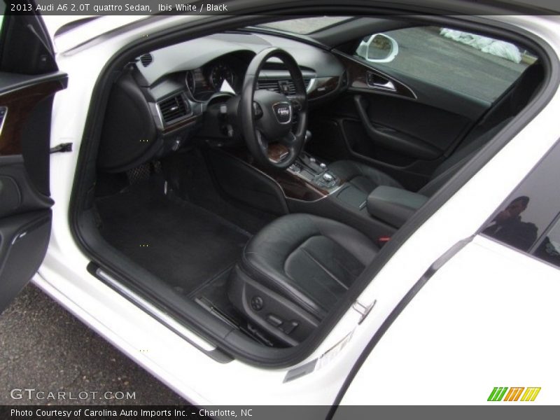 Ibis White / Black 2013 Audi A6 2.0T quattro Sedan
