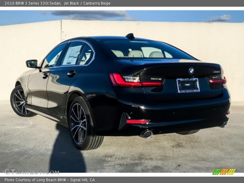 Jet Black / Canberra Beige 2019 BMW 3 Series 330i Sedan