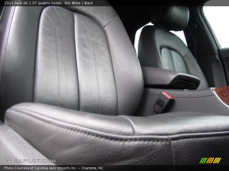 Ibis White / Black 2013 Audi A6 2.0T quattro Sedan