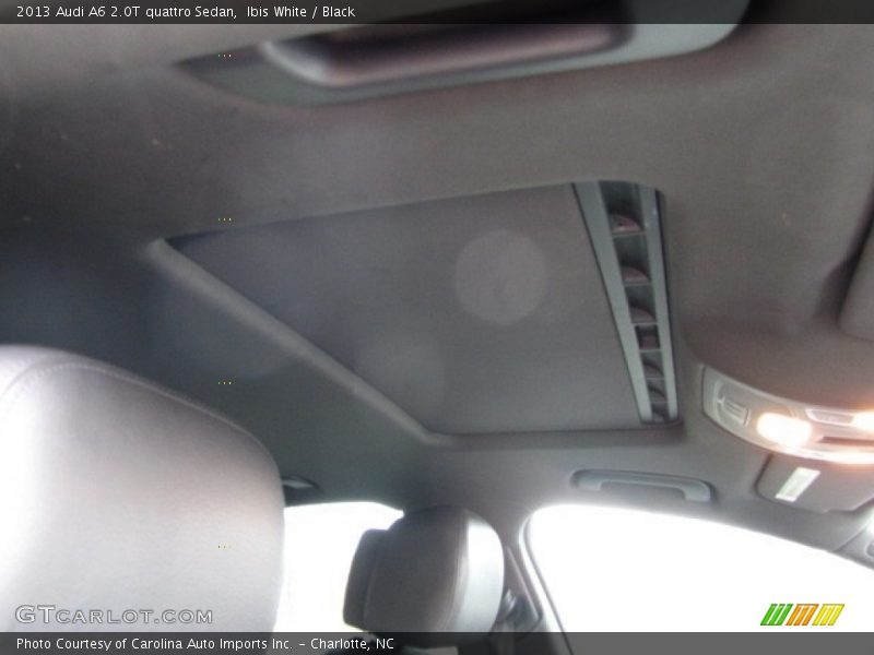 Ibis White / Black 2013 Audi A6 2.0T quattro Sedan