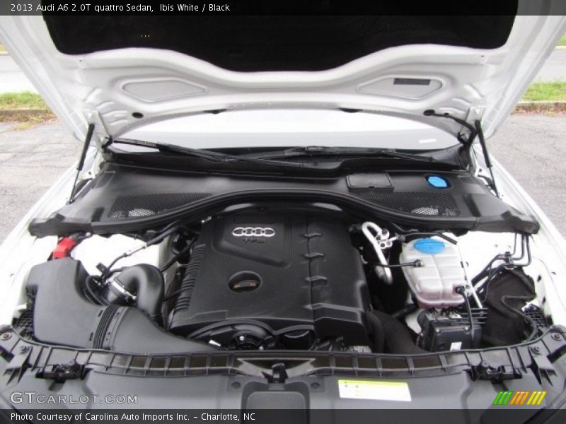 Ibis White / Black 2013 Audi A6 2.0T quattro Sedan