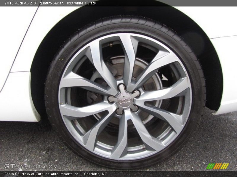 Ibis White / Black 2013 Audi A6 2.0T quattro Sedan