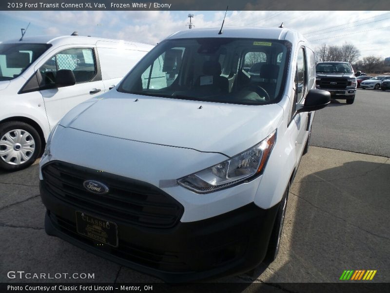 Frozen White / Ebony 2019 Ford Transit Connect XL Van