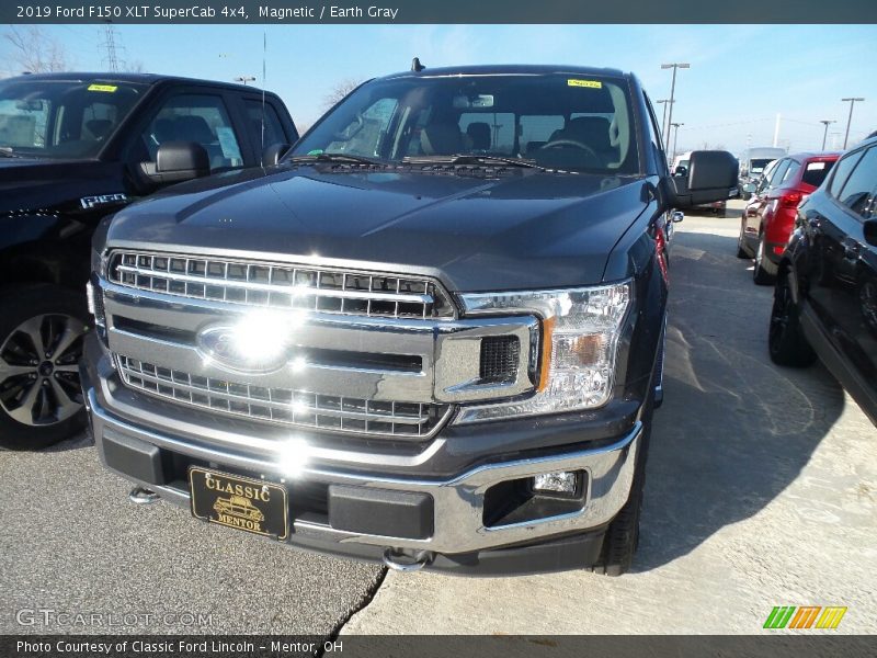 Magnetic / Earth Gray 2019 Ford F150 XLT SuperCab 4x4