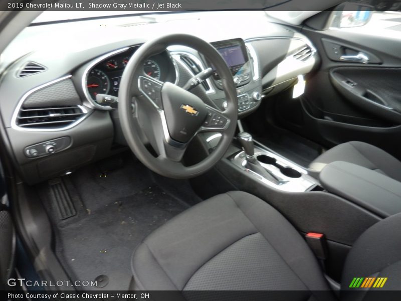 Shadow Gray Metallic / Jet Black 2019 Chevrolet Malibu LT
