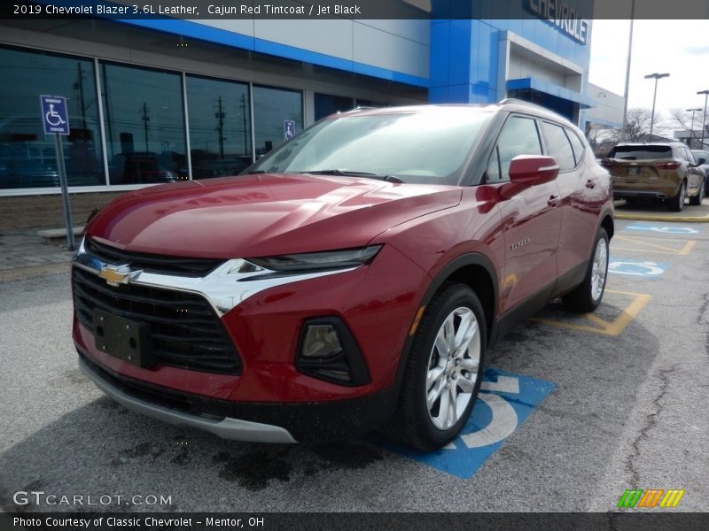 Cajun Red Tintcoat / Jet Black 2019 Chevrolet Blazer 3.6L Leather