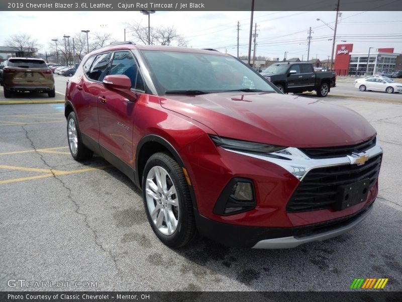 Cajun Red Tintcoat / Jet Black 2019 Chevrolet Blazer 3.6L Leather