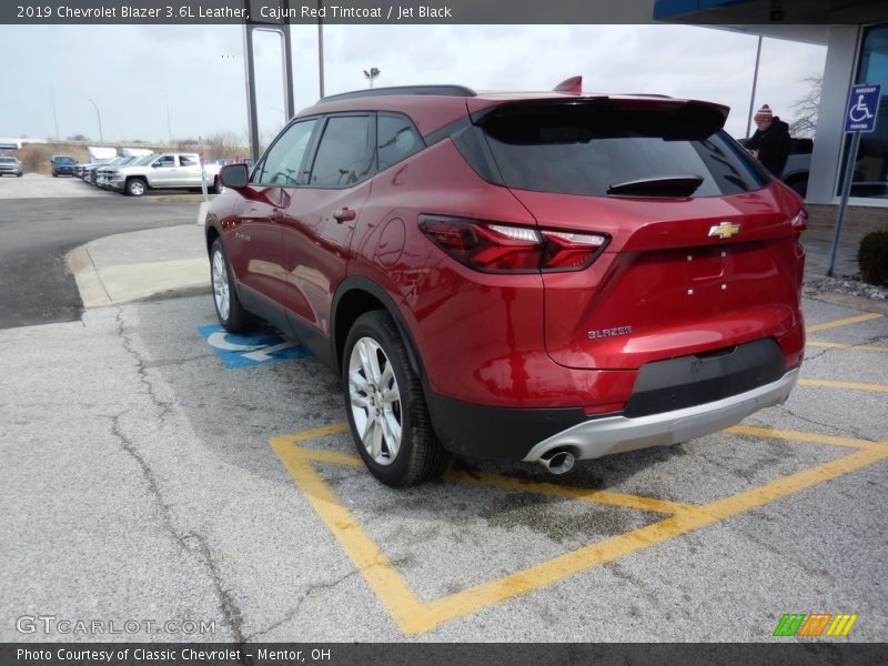 Cajun Red Tintcoat / Jet Black 2019 Chevrolet Blazer 3.6L Leather