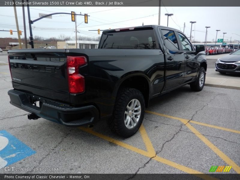 Black / Jet Black 2019 Chevrolet Silverado 1500 LT Crew Cab 4WD