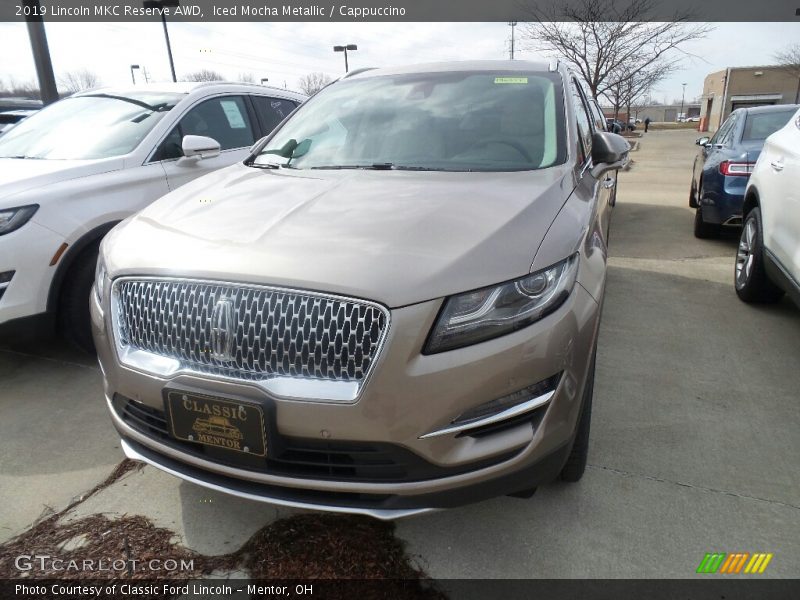 Iced Mocha Metallic / Cappuccino 2019 Lincoln MKC Reserve AWD