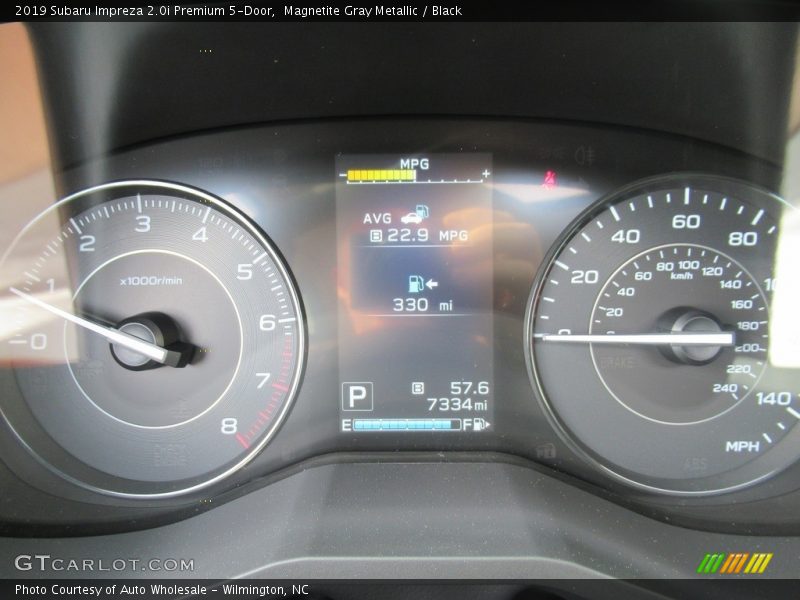 Magnetite Gray Metallic / Black 2019 Subaru Impreza 2.0i Premium 5-Door