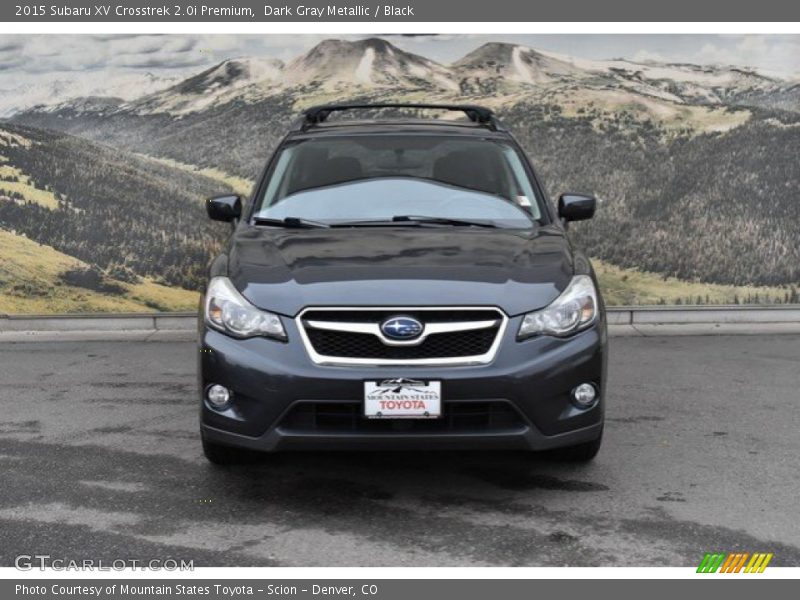 Dark Gray Metallic / Black 2015 Subaru XV Crosstrek 2.0i Premium