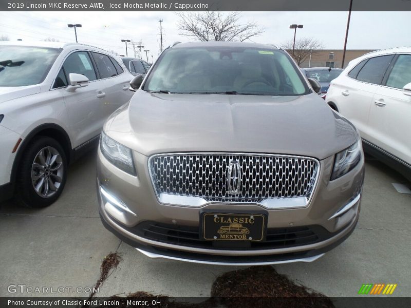 Iced Mocha Metallic / Cappuccino 2019 Lincoln MKC Reserve AWD