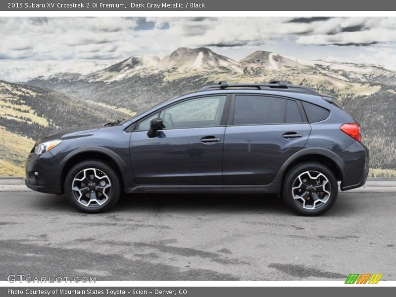 Dark Gray Metallic / Black 2015 Subaru XV Crosstrek 2.0i Premium