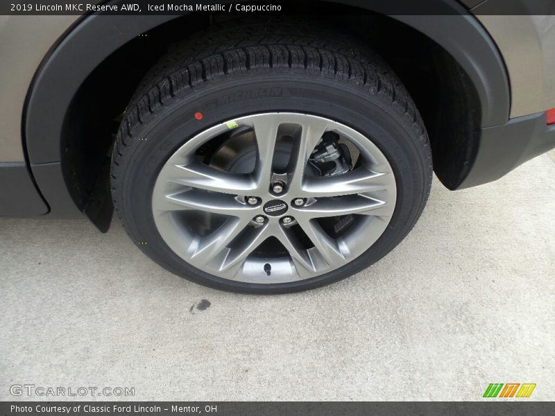 Iced Mocha Metallic / Cappuccino 2019 Lincoln MKC Reserve AWD