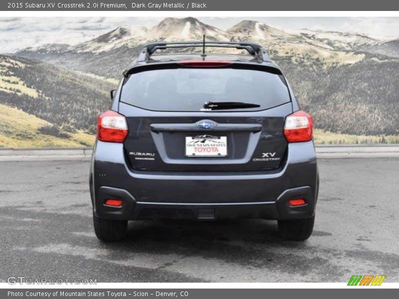 Dark Gray Metallic / Black 2015 Subaru XV Crosstrek 2.0i Premium