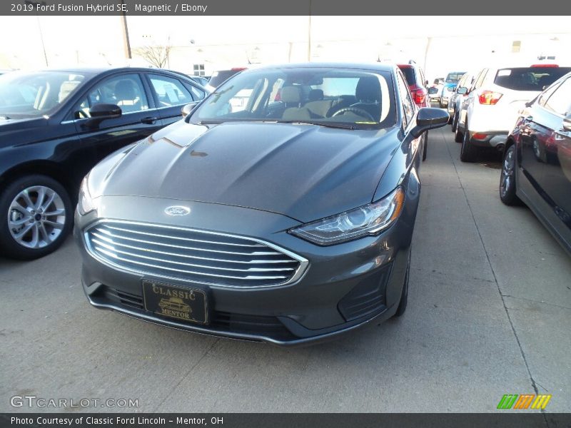 Magnetic / Ebony 2019 Ford Fusion Hybrid SE