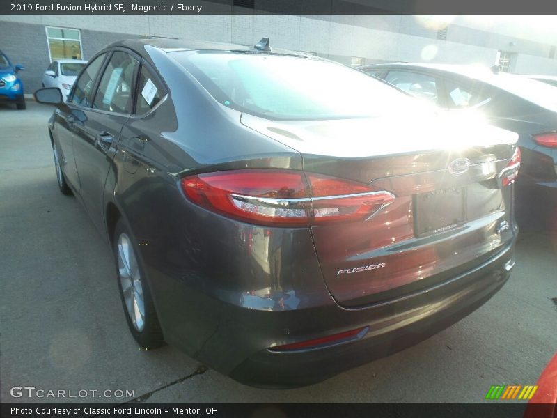 Magnetic / Ebony 2019 Ford Fusion Hybrid SE