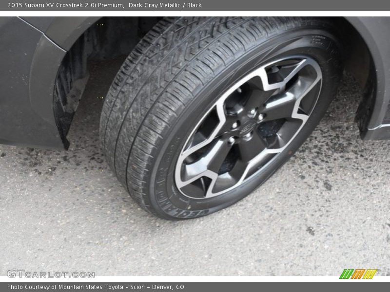 Dark Gray Metallic / Black 2015 Subaru XV Crosstrek 2.0i Premium