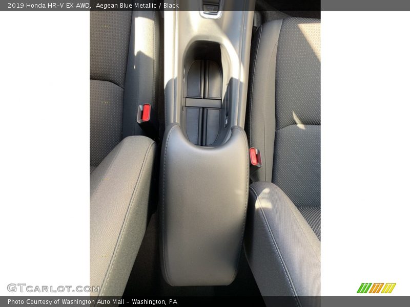 Aegean Blue Metallic / Black 2019 Honda HR-V EX AWD