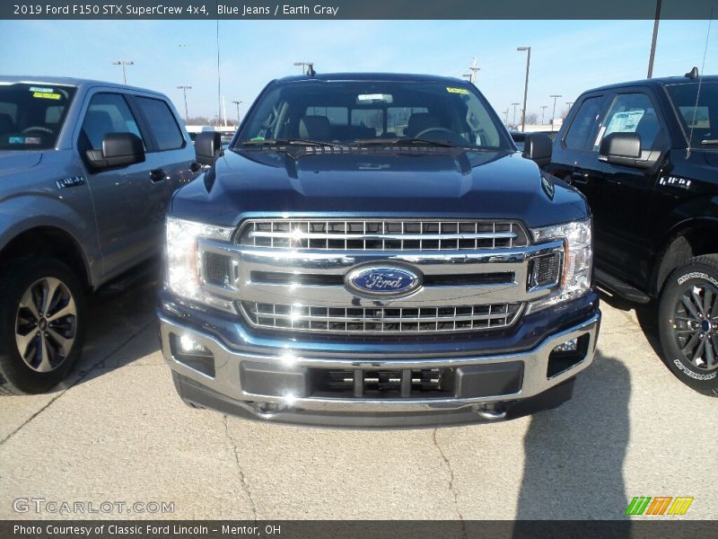 Blue Jeans / Earth Gray 2019 Ford F150 STX SuperCrew 4x4