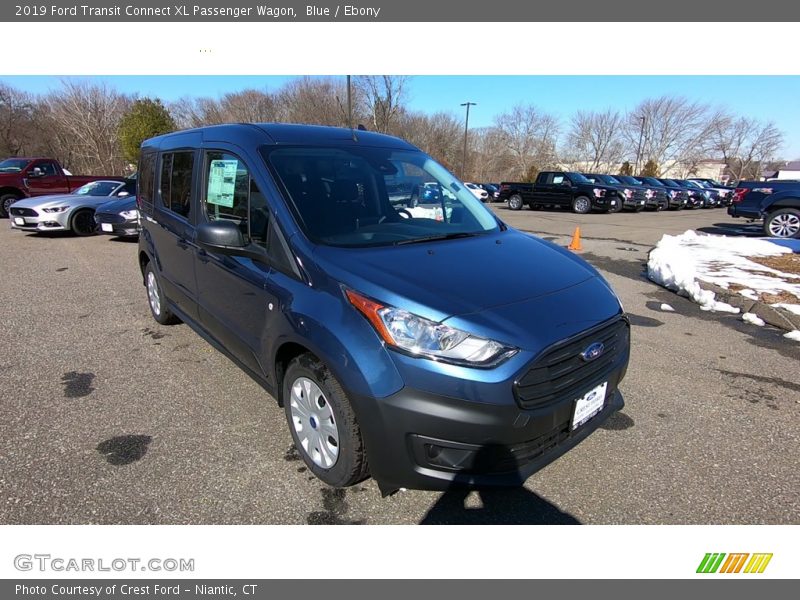 Blue / Ebony 2019 Ford Transit Connect XL Passenger Wagon