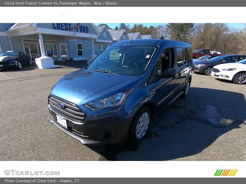 Blue / Ebony 2019 Ford Transit Connect XL Passenger Wagon