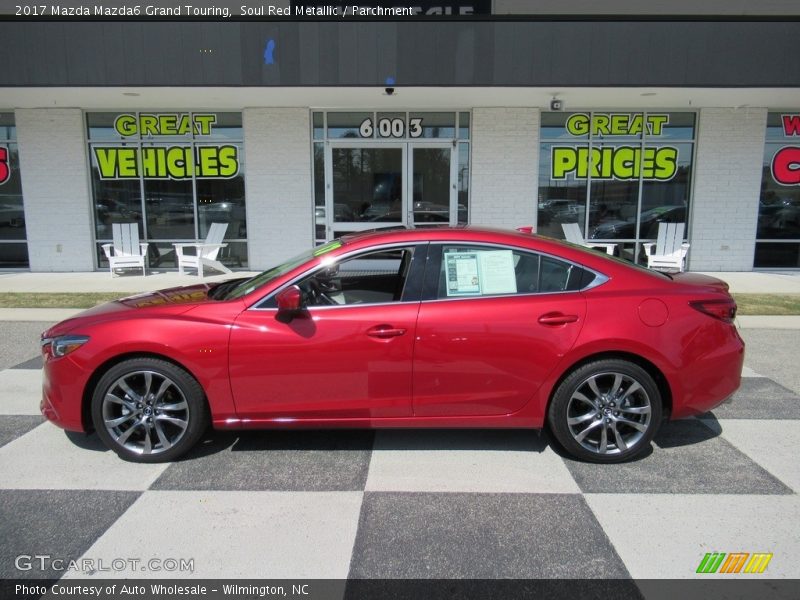 Soul Red Metallic / Parchment 2017 Mazda Mazda6 Grand Touring