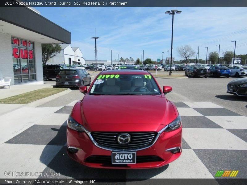 Soul Red Metallic / Parchment 2017 Mazda Mazda6 Grand Touring